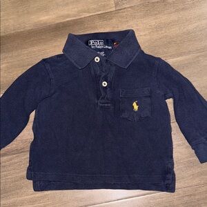 Polo Ralph Lauren Baby Long Sleeve Polo Short SZ 6-12 months